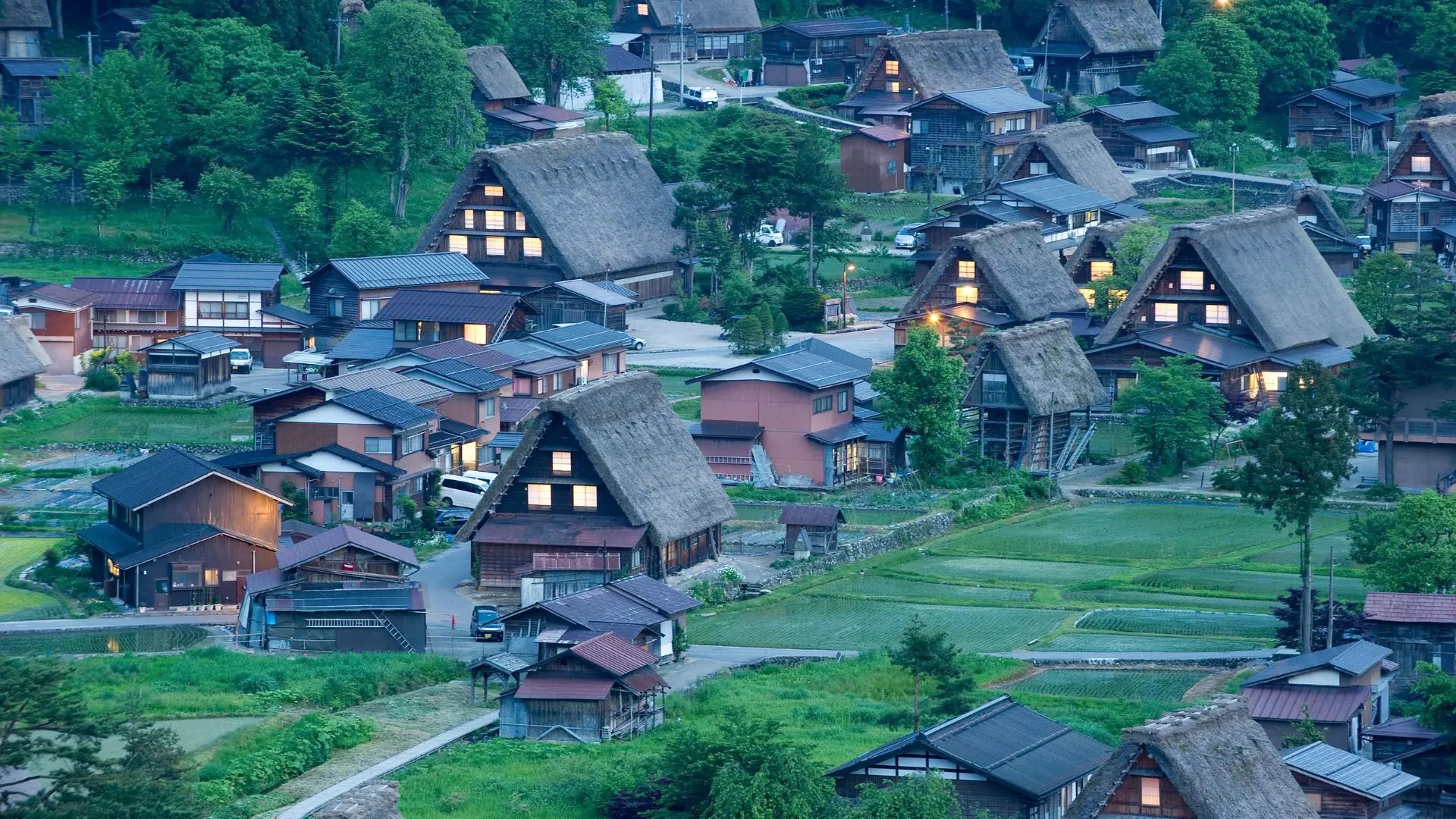 Inside traditional house