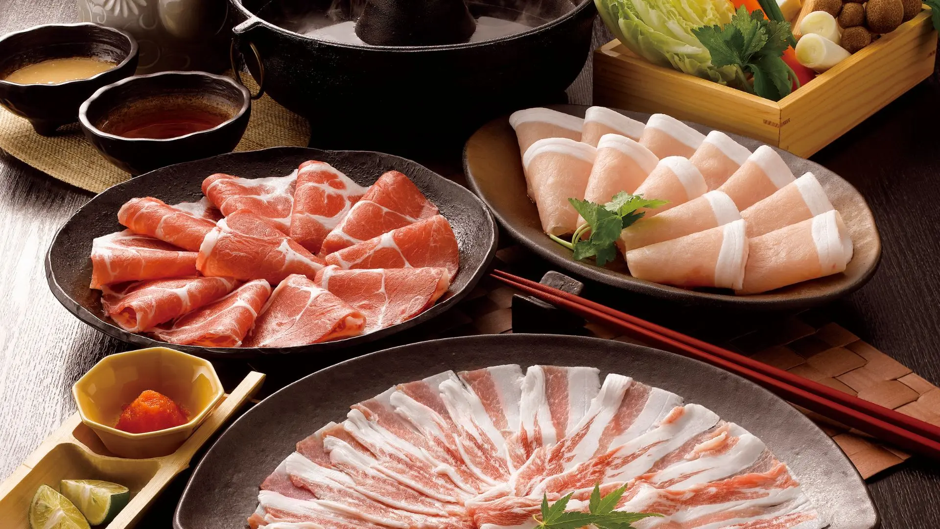 Shabu shabu buffet
